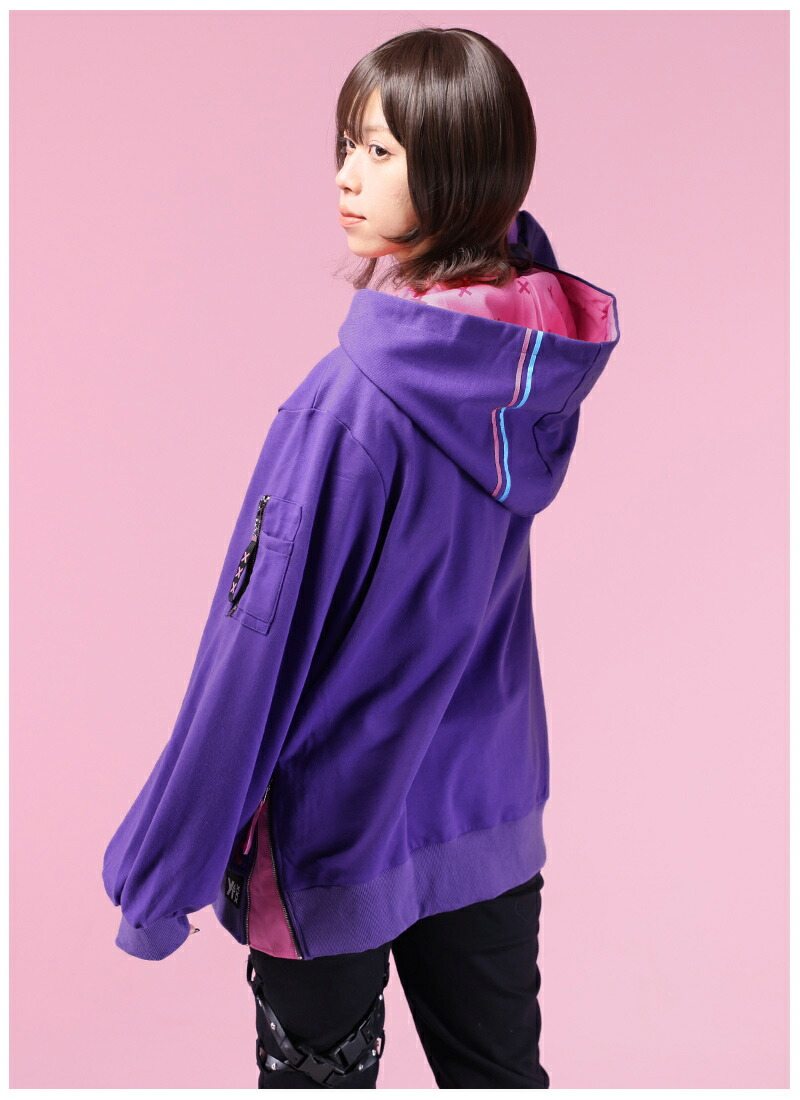 パーカー ユニセックス シンプル あったか 夜想といきさんコラボ