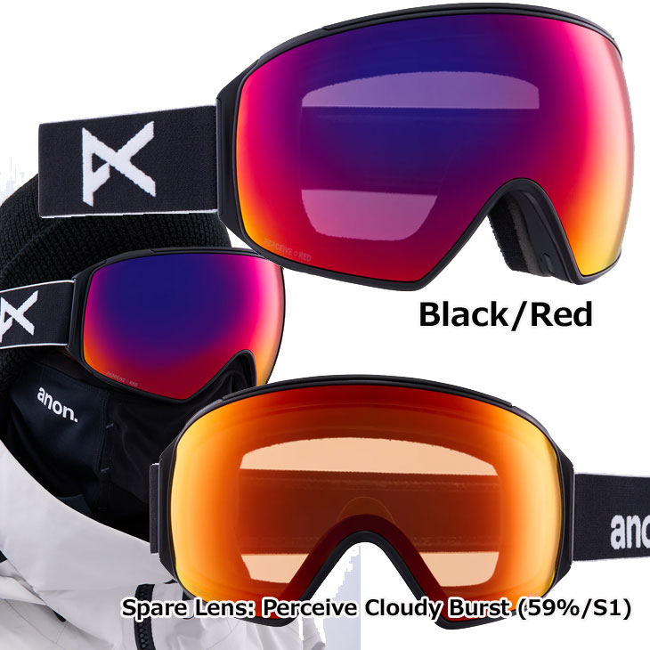 楽天市場】23-24 anon アノン ゴーグル M4 Goggles Low Bridge Fit