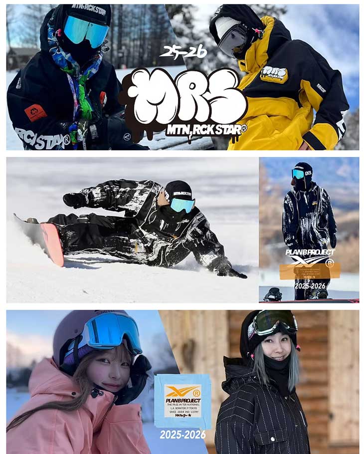 楽天市場】25-26 mountainrockstar MTN ROCK STAR SNOW WEAR
