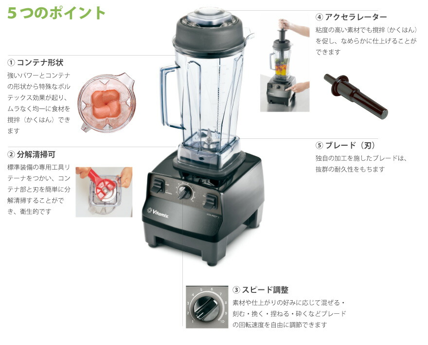 楽天市場】《送料無料》業務用バイタミックス【バイタプレップ3