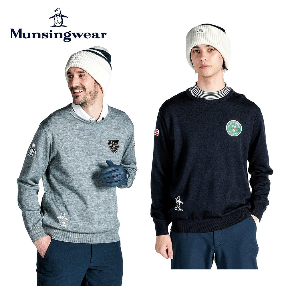 楽天市場】Munsingwear マンシングウェア メンズ ゴルフウェア ニット