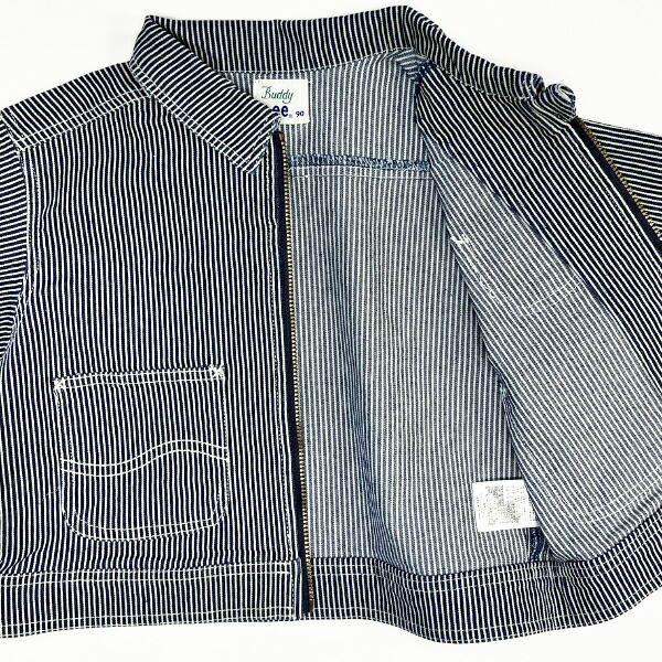 楽天市場】デニムジャケット バディーリー キッズ アウター 男の子