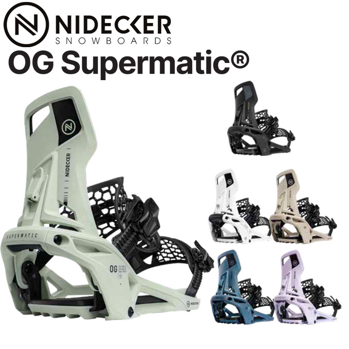 楽天市場】25-26 NIDECKER ナイデッカー ビンディング OG Supermatic