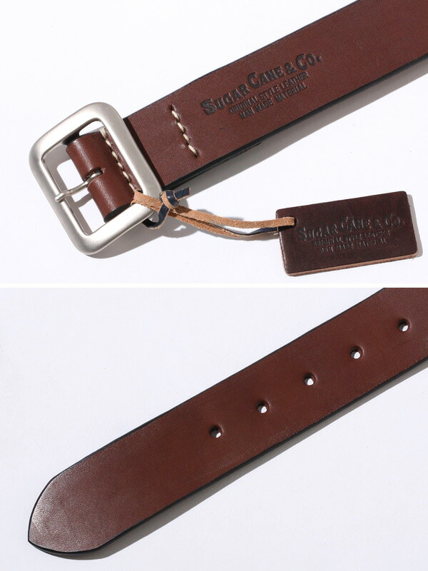 楽天市場】SUGAR CANE シュガーケーン ベルト メンズ 本革 カジュアル