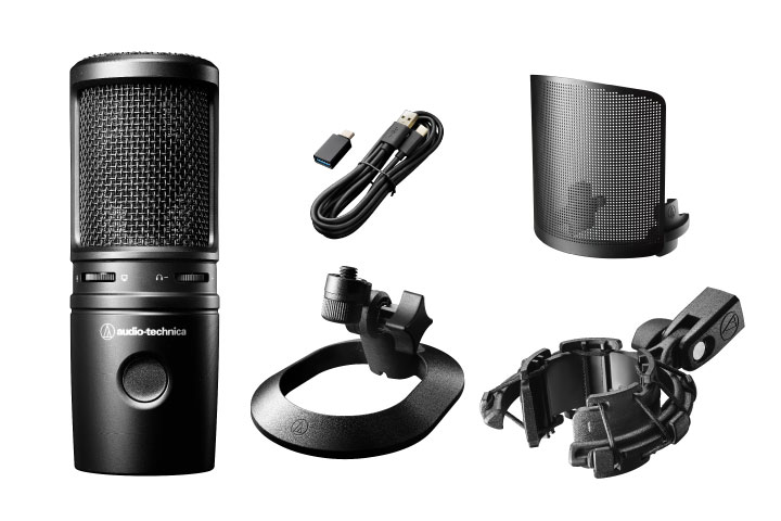 楽天市場】オーディオテクニカ AT2020USB-X_AT8455_AT8175セット USB