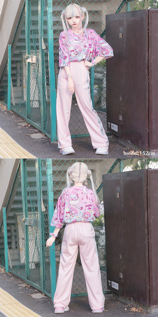 楽天市場】安心 ジャージパンツ P.PI/P.BL トラックパンツ ジャージ 10