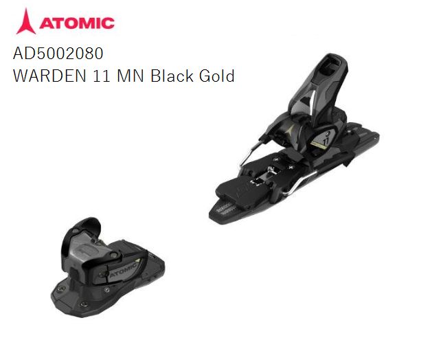 アトミック ビンディング 2024 ATOMIC WARDEN 11 MN Black Gold バック