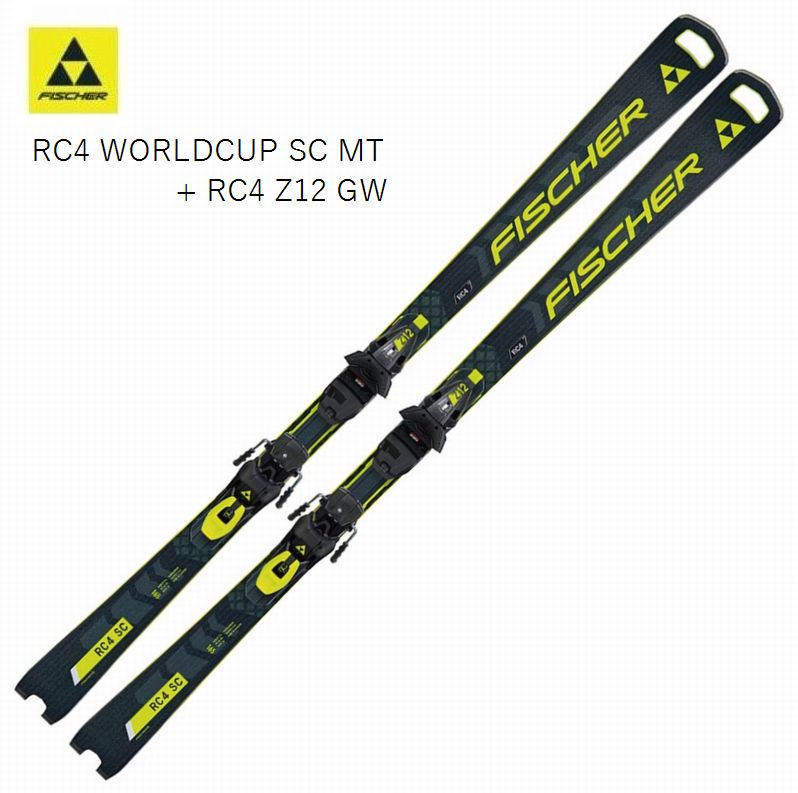 フィッシャー スキー板 2025 FISCHER RC4 WorldCup SC MT + RC4 Z12 GW