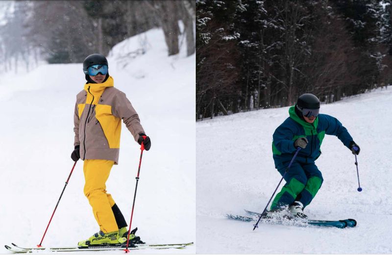 ゴールドウイン スキーウェア 2025 GOLDWIN 2-Tone Color Hooded