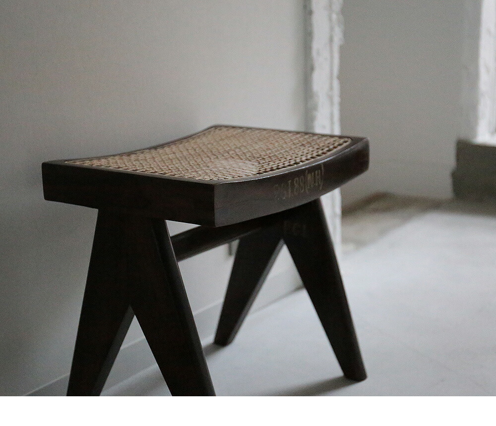 Low Stool] ピエールジャンヌレ PierreJeanneret リプロダクト