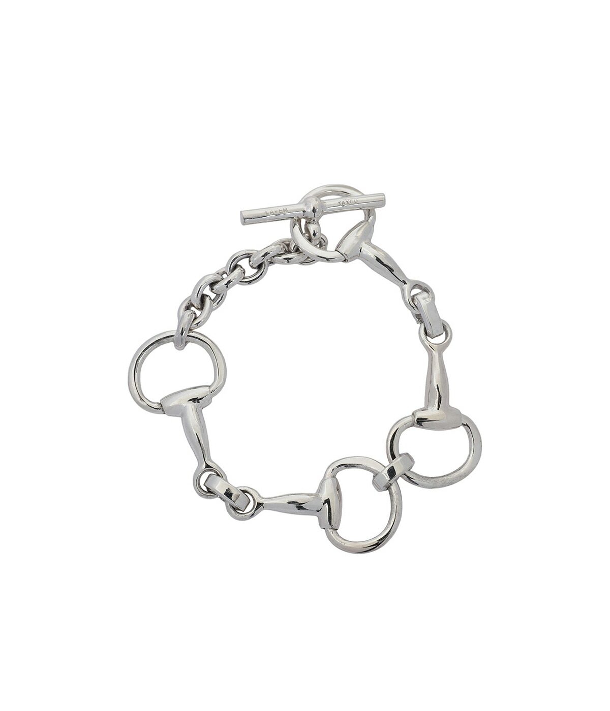 楽天市場】[送料無料]LAVER : 別注 FOUR BIT CHAIN BRACELET / 全2色