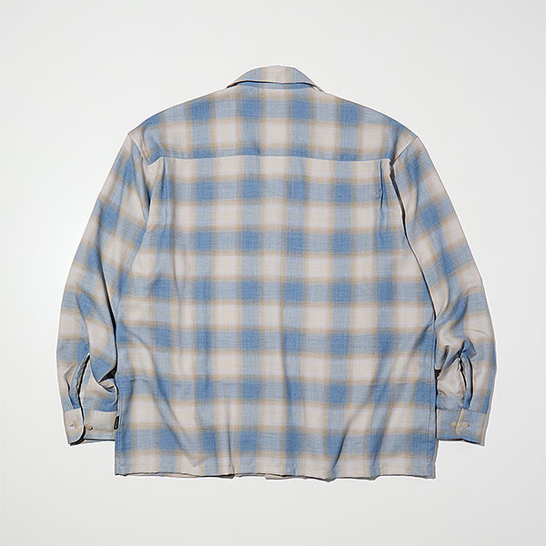 RADIALL ラディアル BELAIR - OPEN COLLARED SHIRT L/S