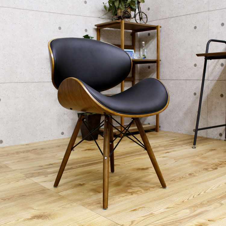 楽天市場】9色対応！ミッドセンチュリー期を彷彿とさせる背と座お丸み