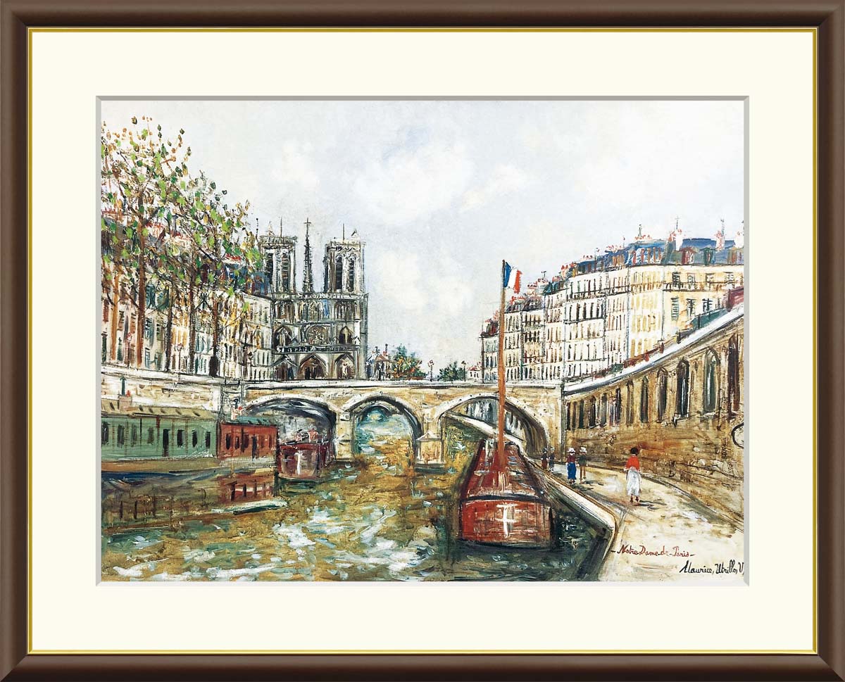 楽天市場】有名 画家 ユトリロ モンマルトルの風車 モーリス・ユトリロ