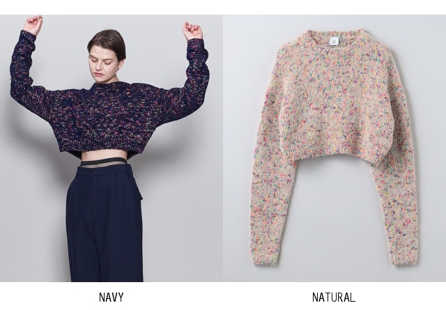 楽天市場】＜6(ROKU)＞マルチスラブ クルーネック ニット: 6(ROKU