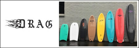 楽天市場】DRAG SURFBOARDS THE DRAG DART 6'6