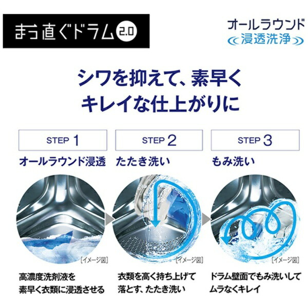 楽天ビック｜【無料延長保証「自然故障プラン」】 AQUA｜アクア ドラム