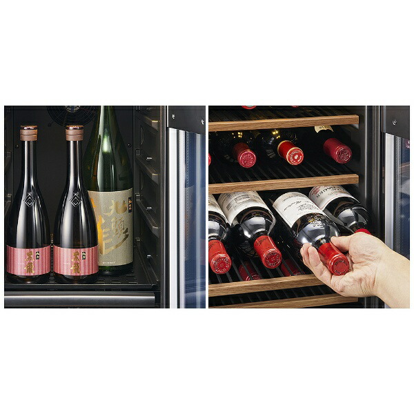 楽天ビック｜さくら製作所｜SAKURA WORKS 2温度 日本酒＆ワインセラー