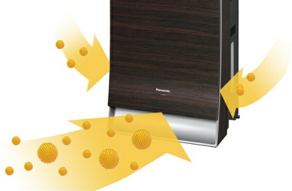 楽天ビック｜パナソニック｜Panasonic F-VXR90-TM 加湿空気清浄機 木目