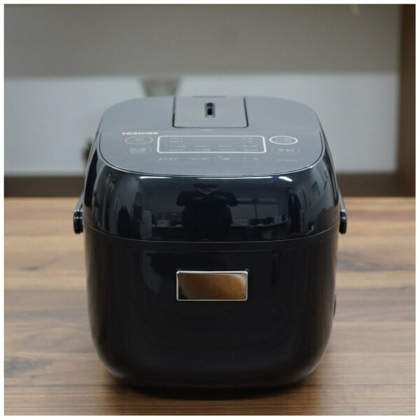 楽天ビック｜東芝｜TOSHIBA 炊飯器 ブラック RC-5MFM-K [3合 /マイコン