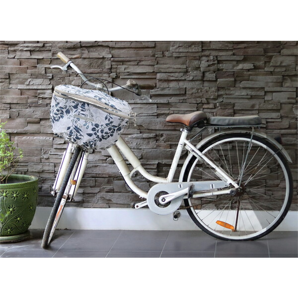 楽天市場】自転車 カゴカバー 前 チャック付き 撥水加工 かごカバー 前