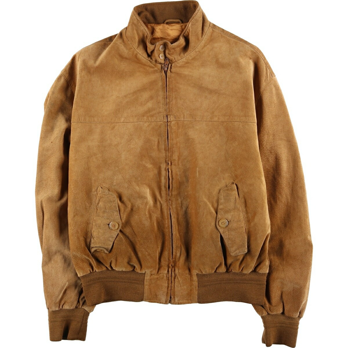 古着 conbipel ハリントンジャケットタイプ スエードレザー スポーツ