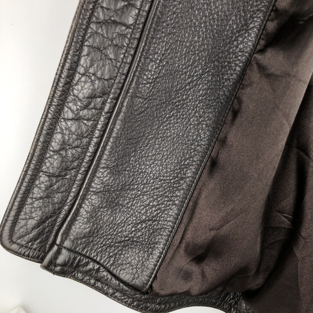 古着 エディーバウアー Eddie Bauer レザージャケット メンズXXL相当