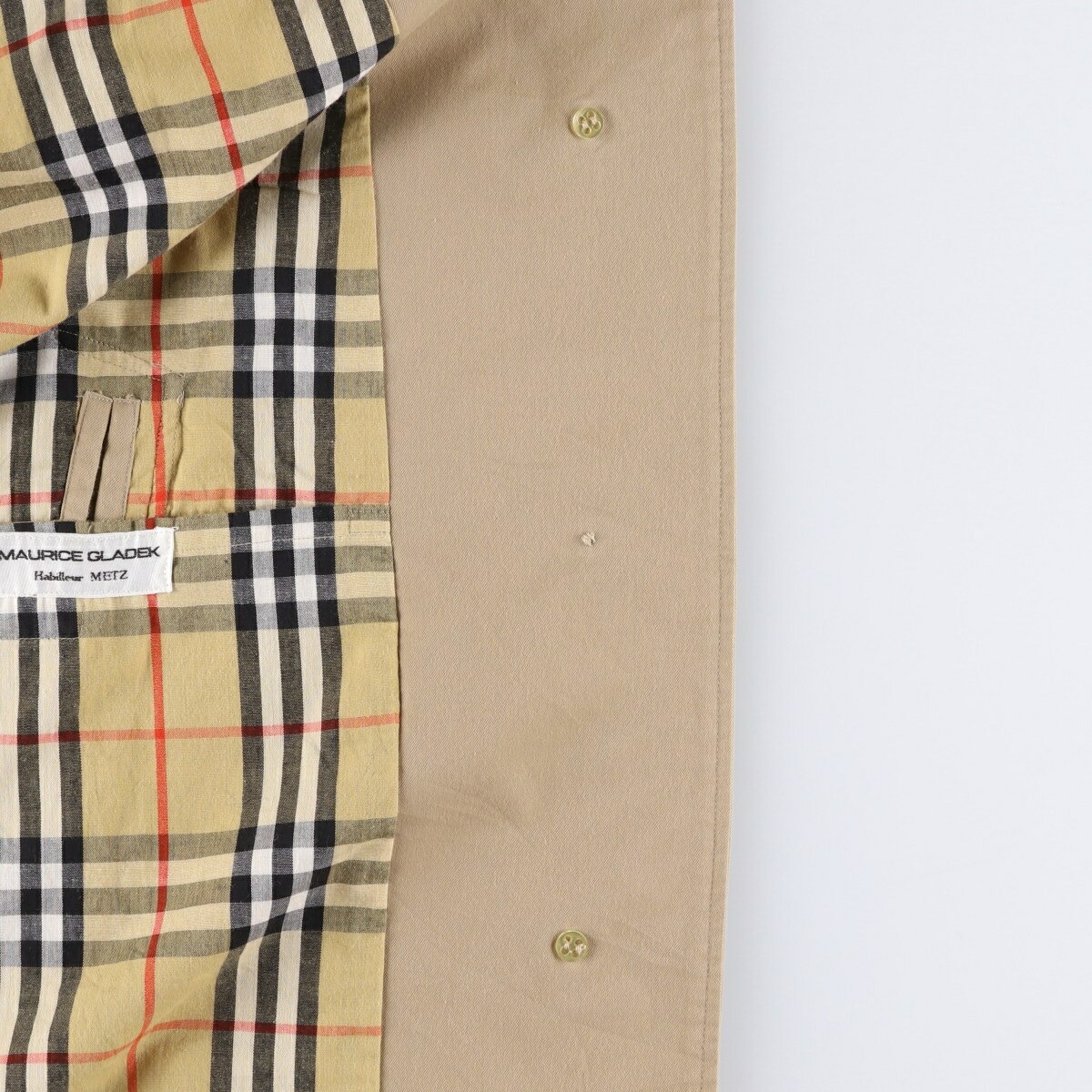 古着 80年代 バーバリー Burberrys 一枚袖 ステンカラーコート バルマ