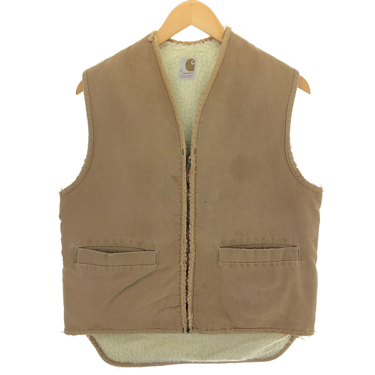 古着 70年代 カーハート Carhartt ダックベスト メンズM相当