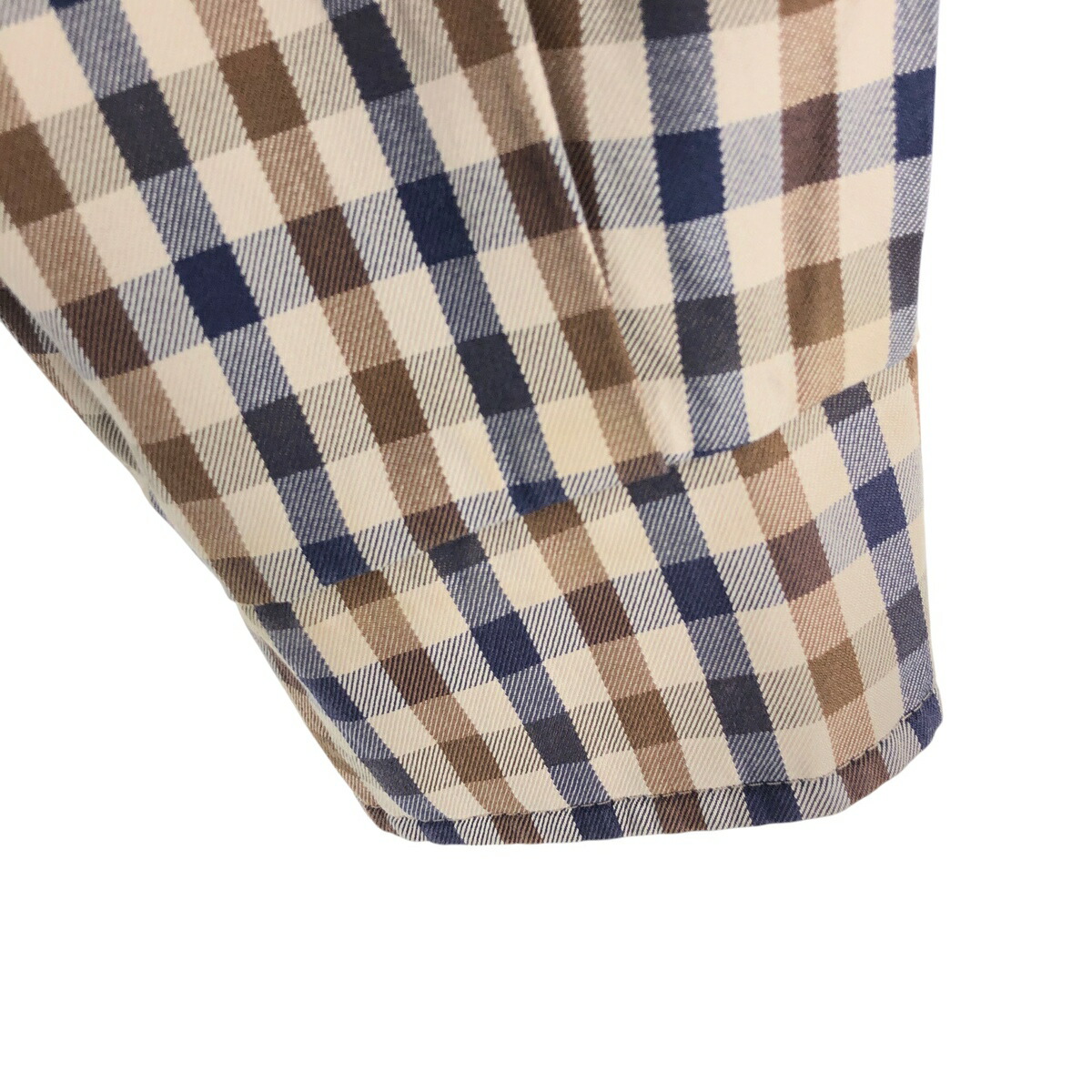 古着 アクアスキュータム Aquascutum OF LONDON チェック柄