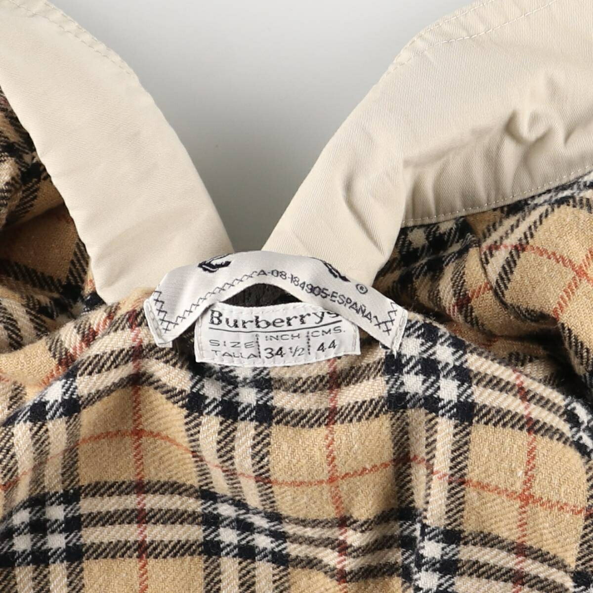 古着 90年代 バーバリー Burberrys 一枚袖 ハリントンジャケット