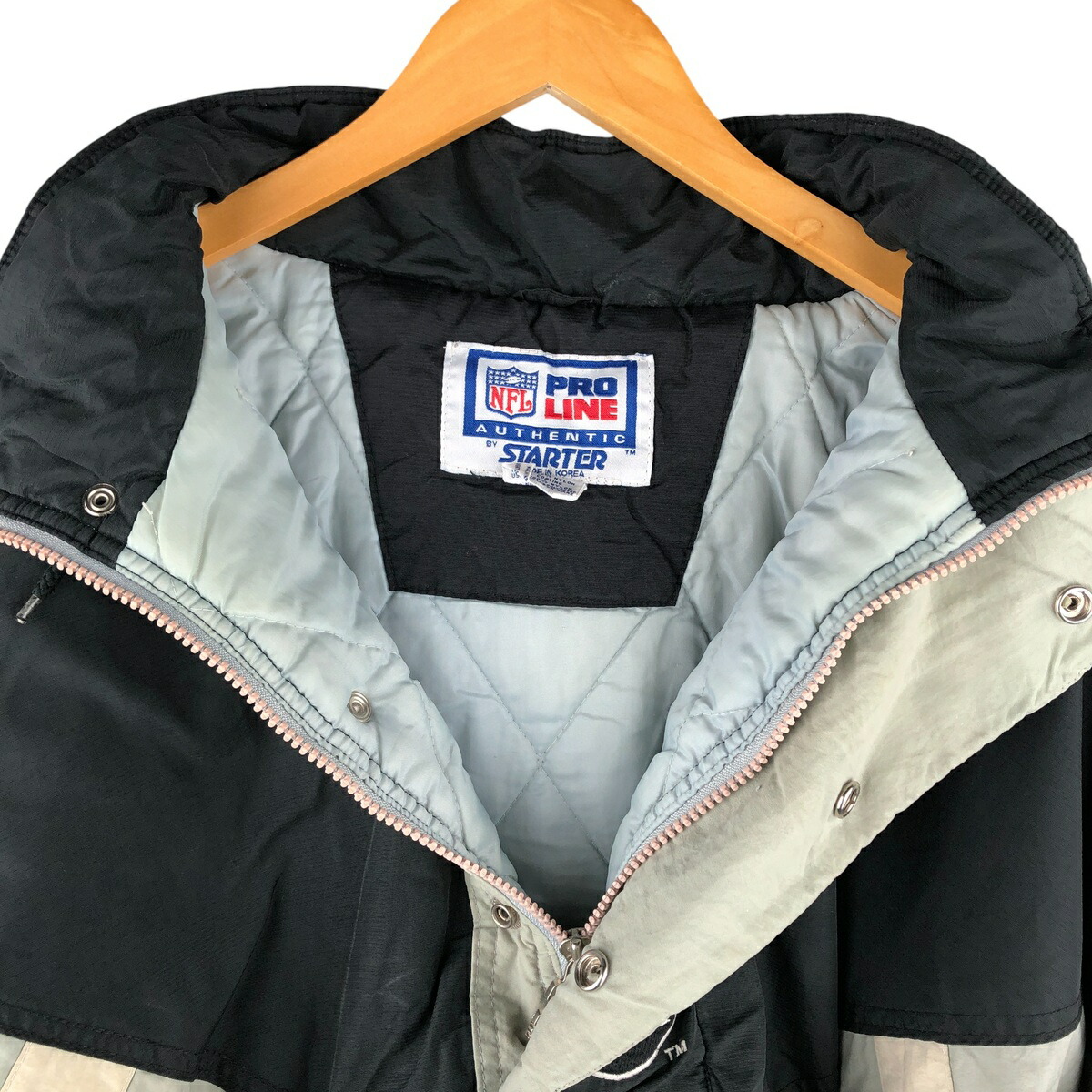 古着 90年代 スターター Starter PRO LINE NFL LAS VEGAS RAIDERS