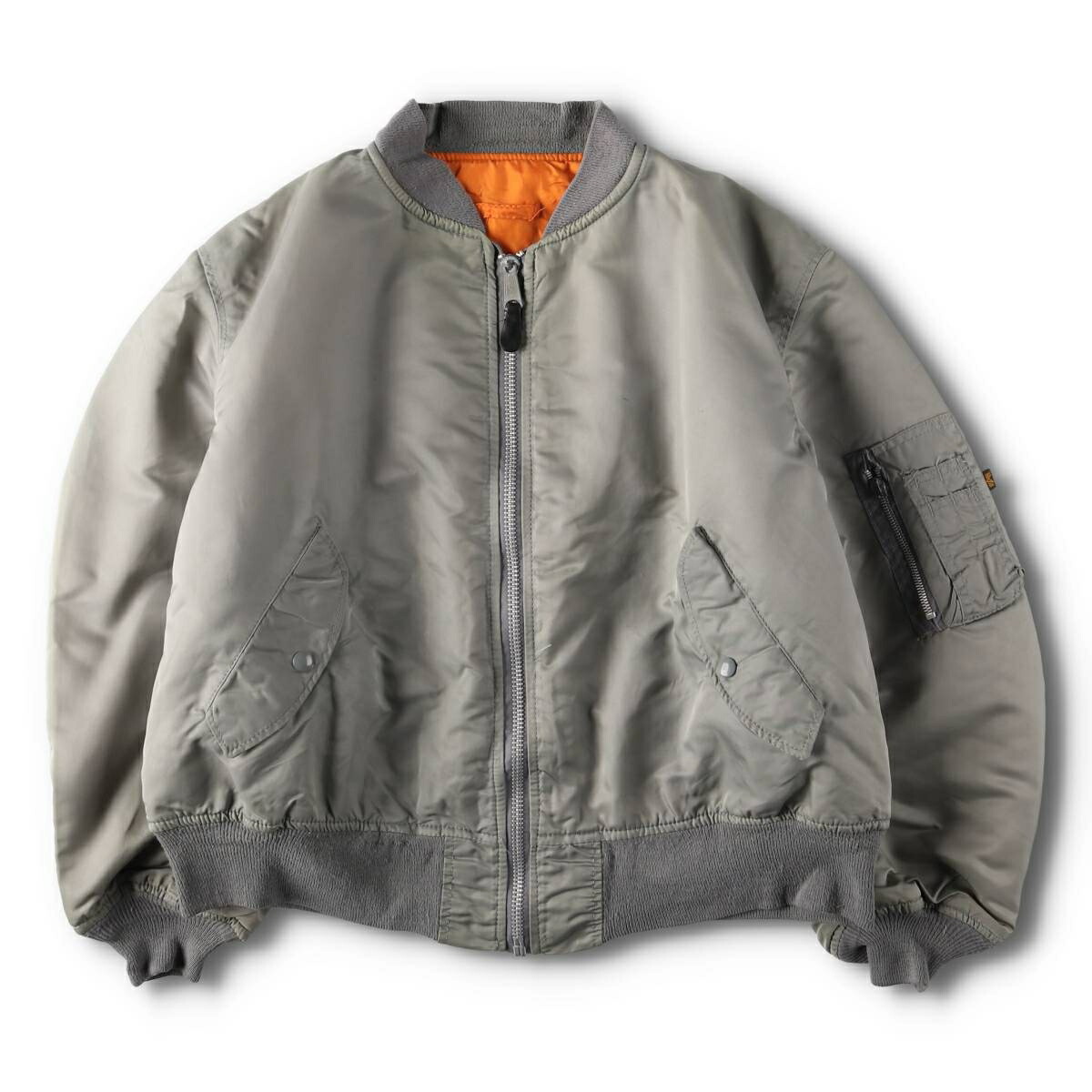 古着 90年代 民間品 アルファ ALPHA MA-1タイプ 中綿入り ミリタリー