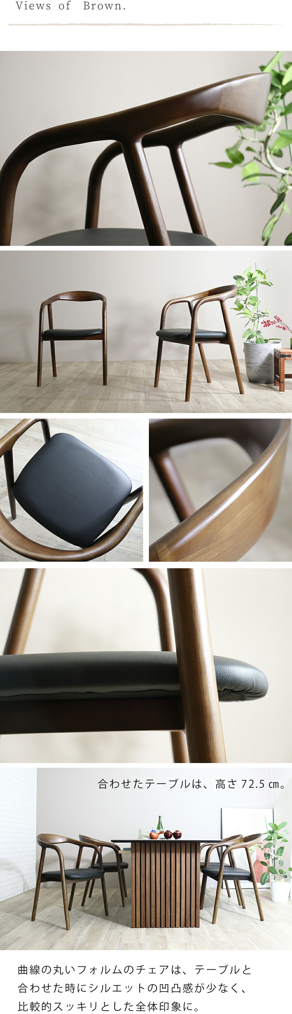 楽天市場】ダイニングチェア 2脚セット 完成品 曲木 木製 いす