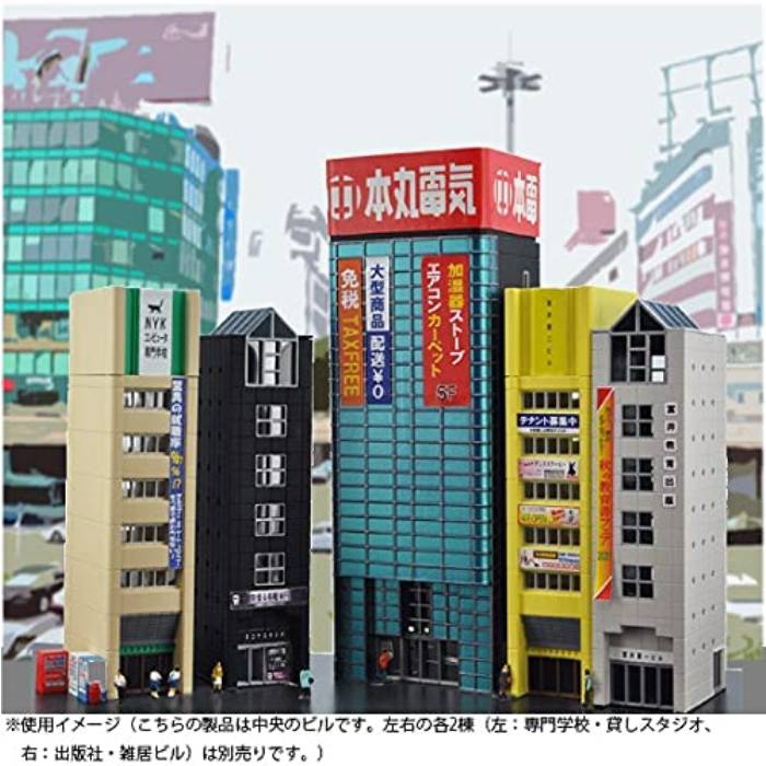 Nゲージ 建コレ142-2 家電量販店 鉄道模型 ジオラマ ストラクチャー