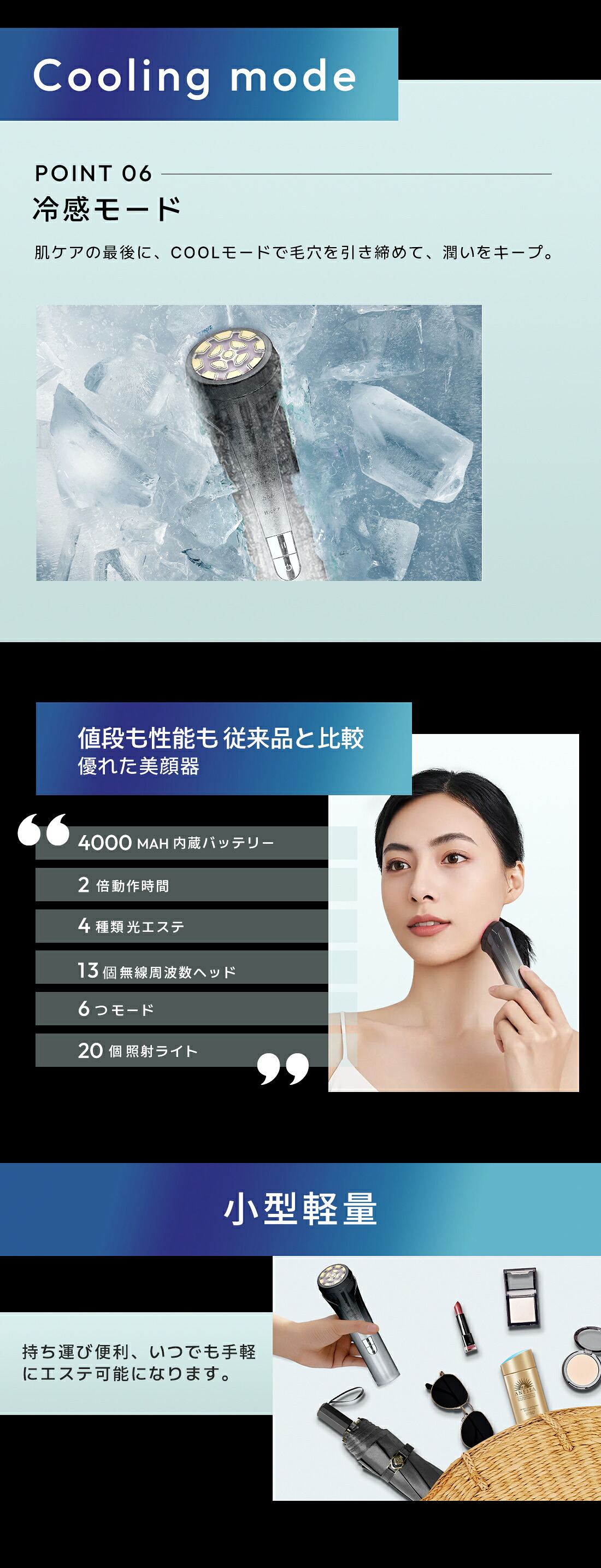 楽天市場】【期間限定 4,500円OFF☆6,400円】美顔器 EMS 美顔器 リフト