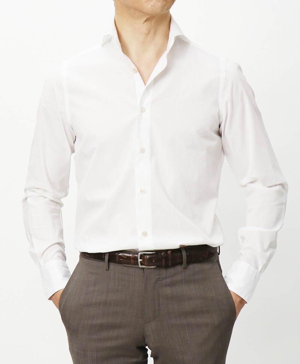 フィナモレ / Finamore / セルジオ / SERGIO / カッタウェイ シャツ