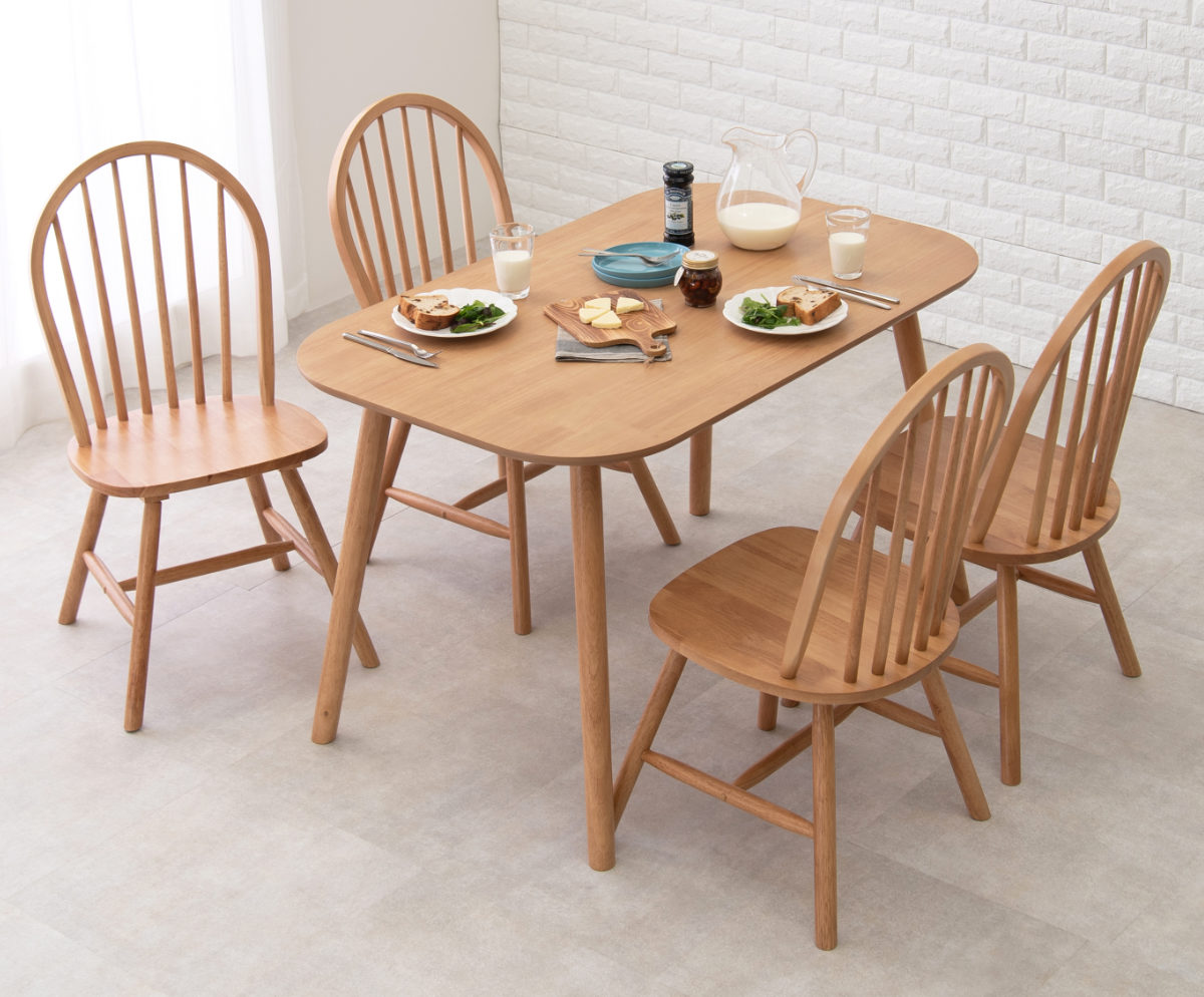 楽天市場】ダイニングテーブルセット 4人掛け 5点セット ウィンザー