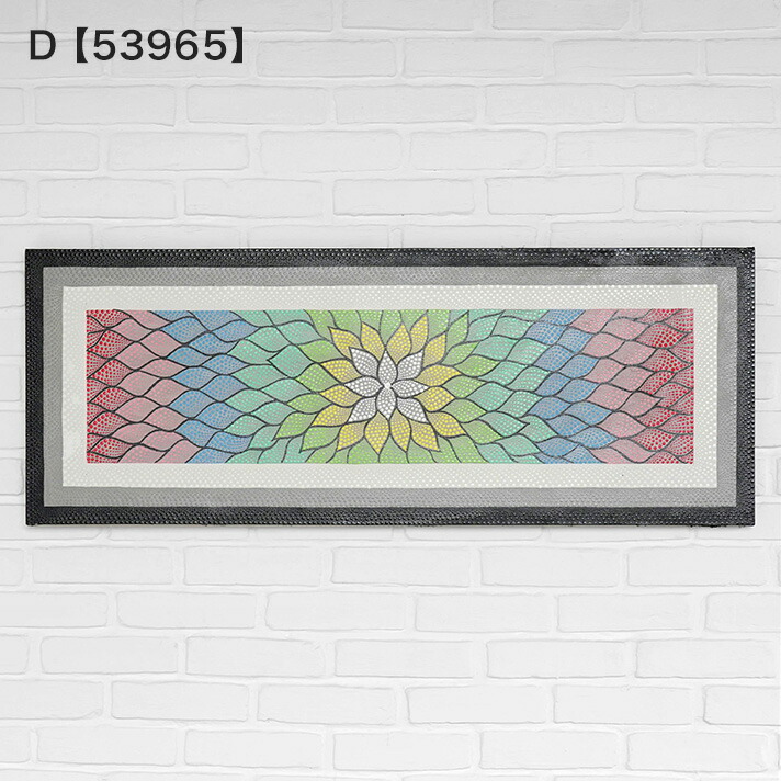 ドットアートパネル バリ絵画 / 120cm×45cm [5タイプ展開]【53962ig