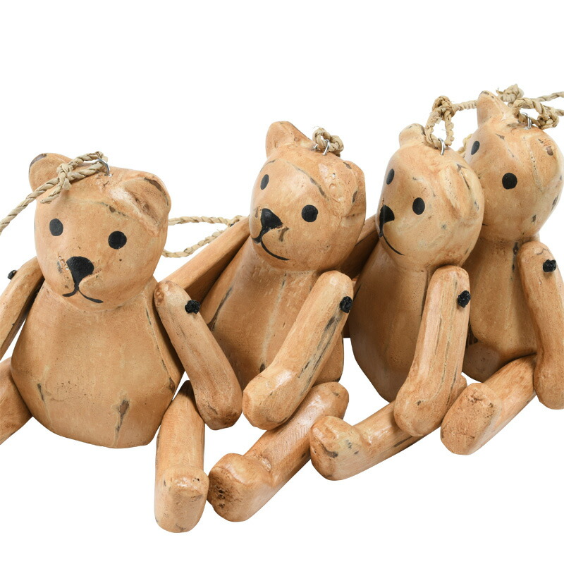 楽天市場】ウッドカービング ポーラーテディ トイ (S)【シロクマ