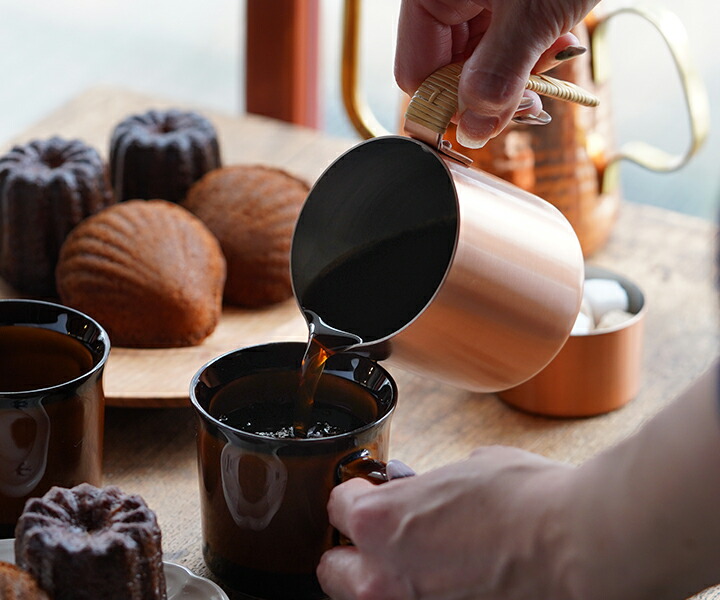 楽天市場】保堂 銅製 コーヒーサーバー 藤つる巻 カップ 燕市 日本製