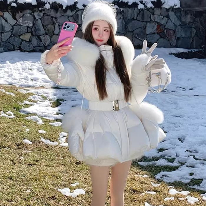 リアルファーコート