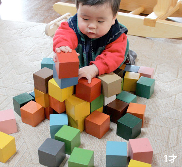 楽天市場】【注文製作】○ カラーブロックス 超贅沢な 木のおもちゃ