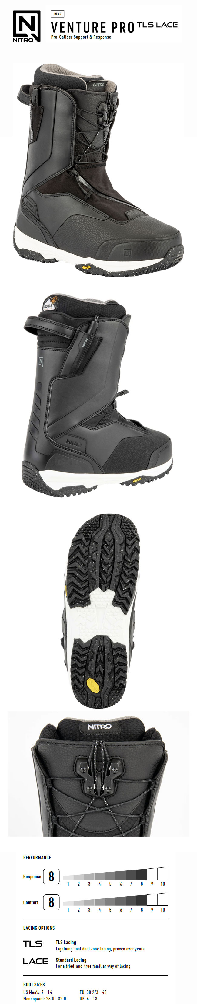 楽天市場】ナイトロ ブーツ NITRO VENTURE PRO TLS ベンチャープロ 25
