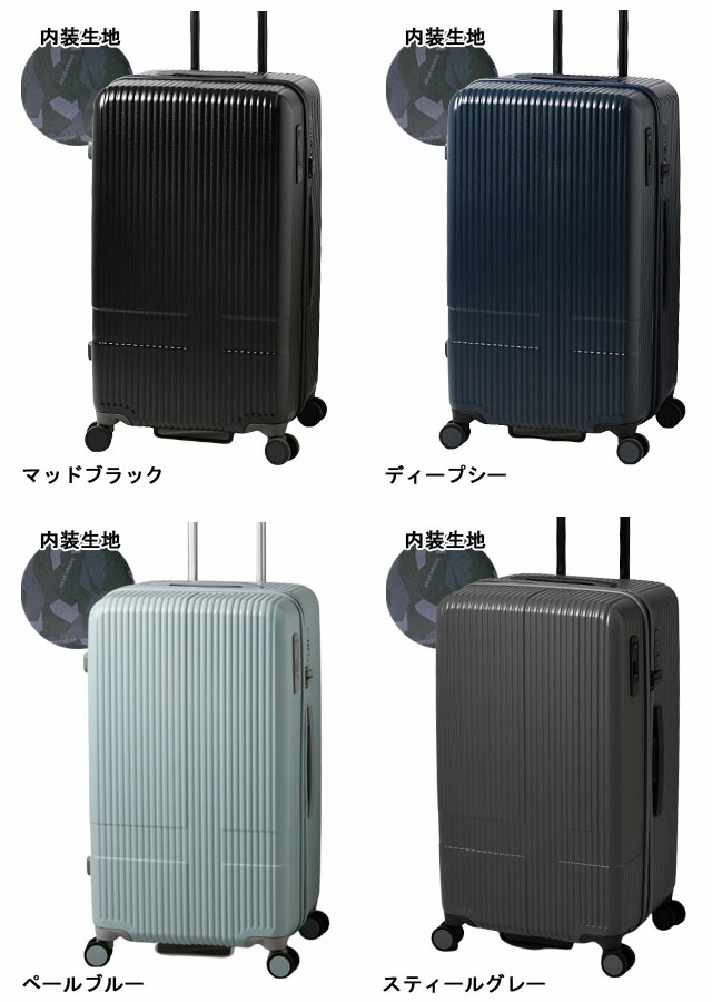楽天市場】イノベーター スーツケース INV70 Lサイズ 75L ジッパー TSA