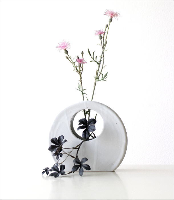 石丸陶芸【銀花作】 花瓶？酒器 ？インテリアに 石丸陶芸【銀花作