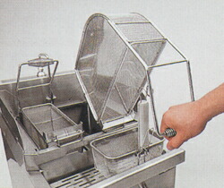 業務用/新品】【マルゼン】電気スパゲティ釜 反転カゴタイプ MREP-H046