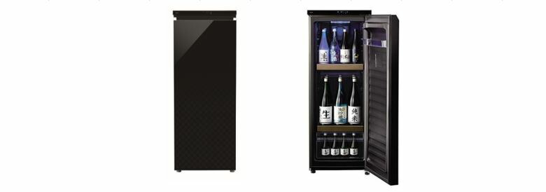 新品】-5℃設定対応 日本酒セラー SAKE CABINET 153L CSR-15N-K(旧型式