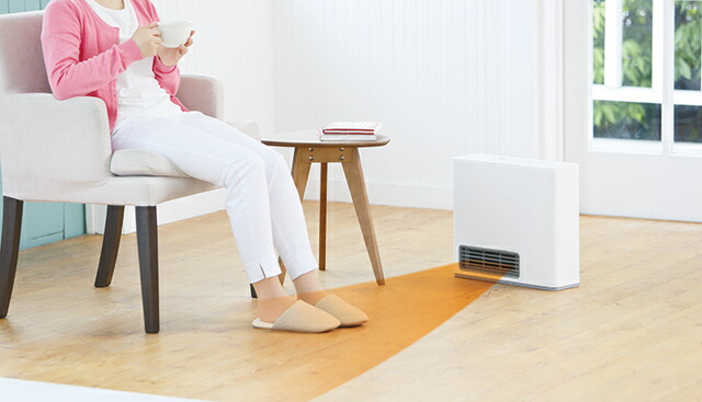 楽天市場】【あんしんの3年保証】リンナイ ガスファンヒーター SRC