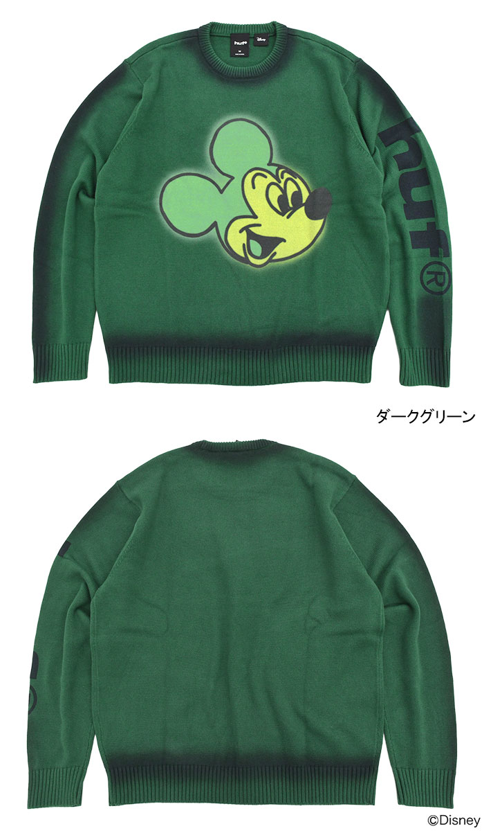 楽天市場】ハフ HUF セーター メンズ ディズニー ミッキーマウス